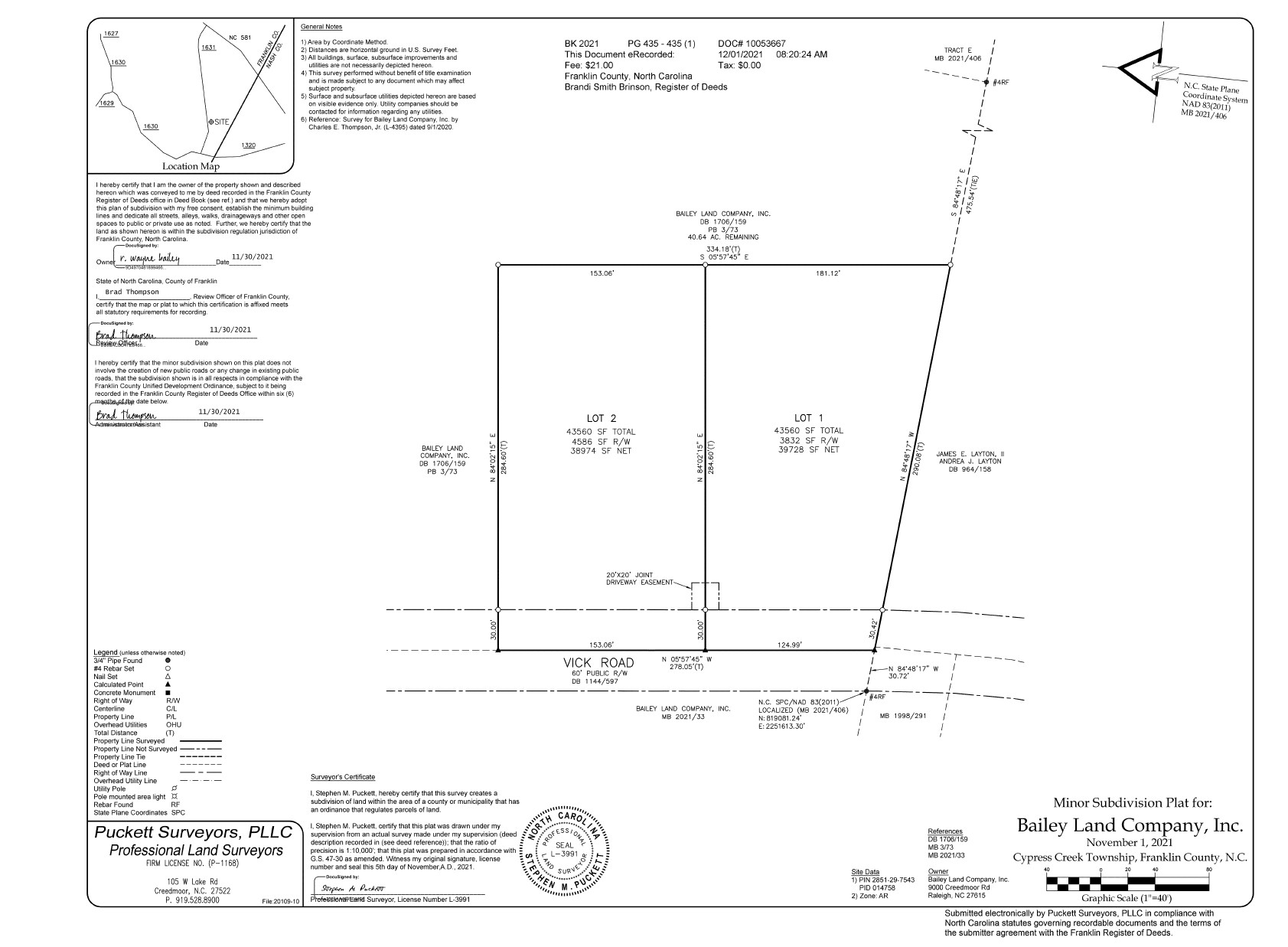 Roadside Lots — Vick Road, Spring Hope photo 5